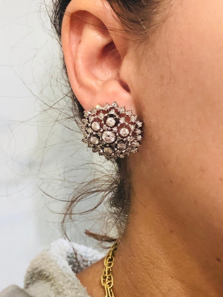 Buccellati Diamond White Gold Earrings - 3