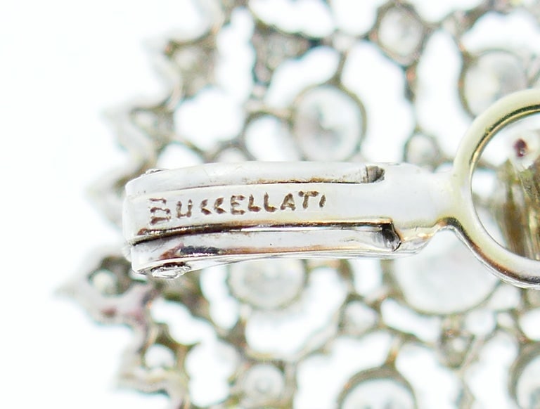 Buccellati Diamond White Gold Earrings - 6