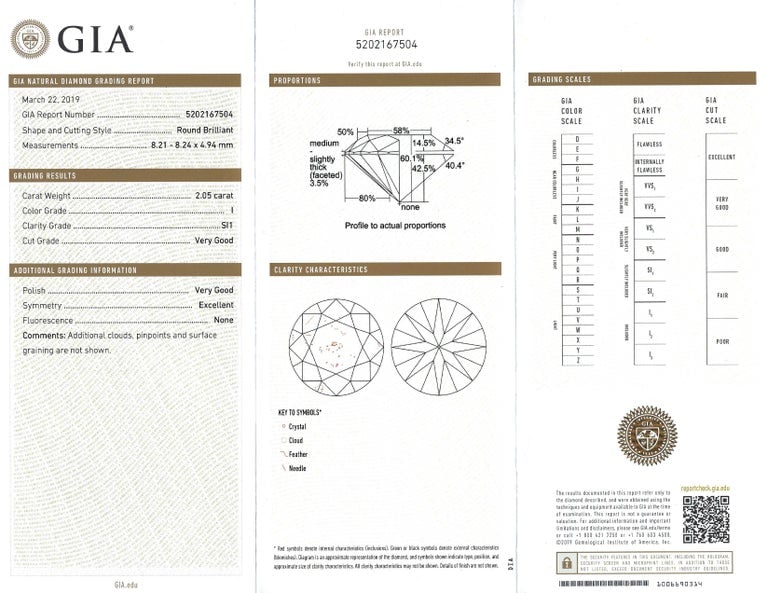 Verdura Diamond Platinum Criss Cross Ring 2.05 Carat GIA - 3