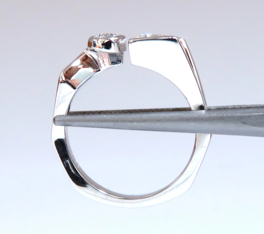 GIA Certified .93ct Natural Diamond Ring Mens Deco Prime 14kt - 6