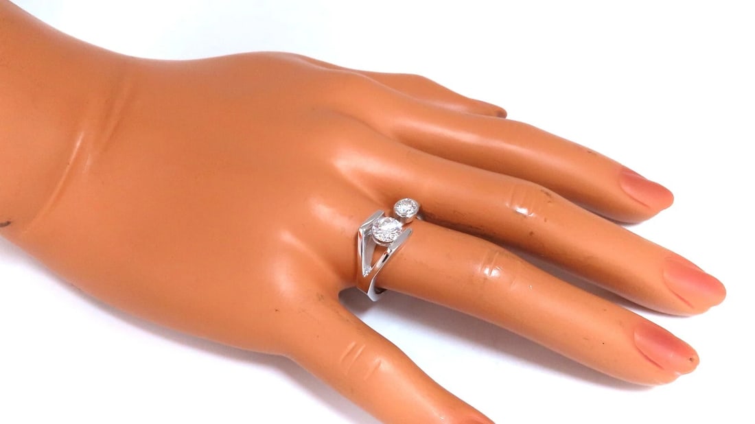 GIA Certified .93ct Natural Diamond Ring Mens Deco Prime 14kt - 7