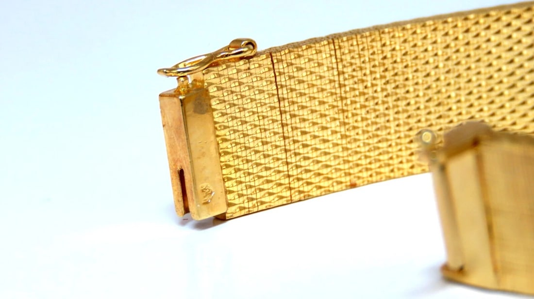 Tiffany & Co Vintage Gold Watch 18kt 6.5 inch - 4