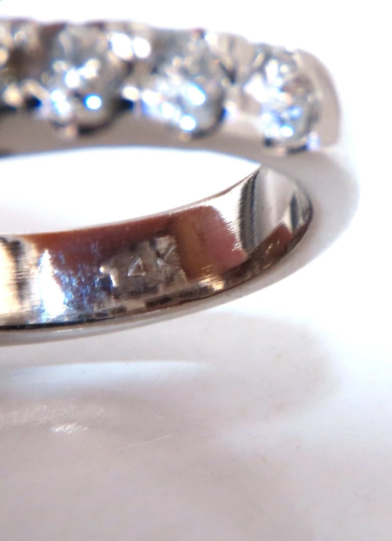 GIA Certified Natural No Heat Spinel 3.86ct Diamonds Cluster Ring 14Kt - 7