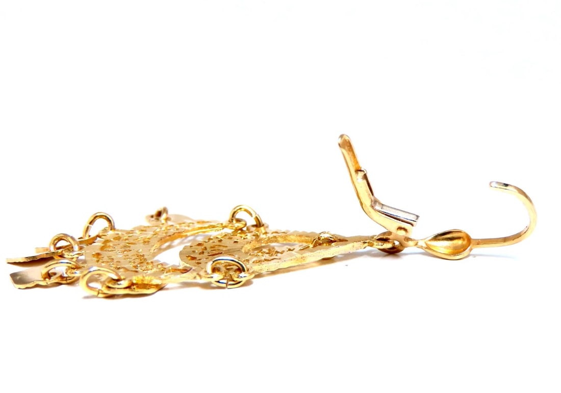 Bohemian Deco 14kt Gold Earrings 14kt - 3