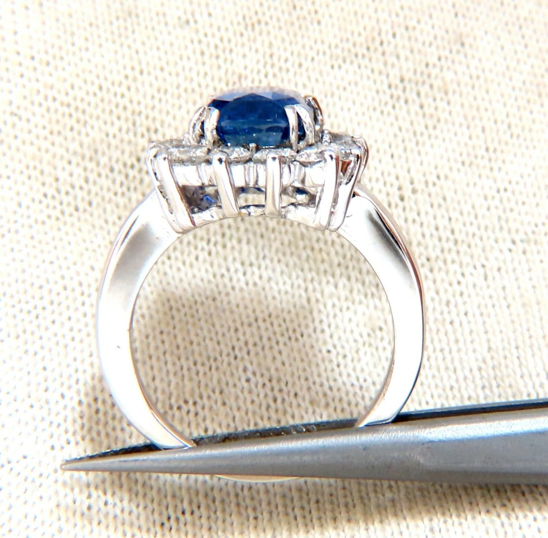 GIA Certified 5.05ct Natural No Heat Color change Sapphire Diamonds Ring 14kt - 3