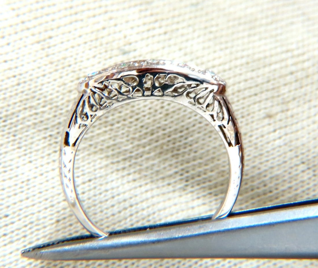 .50ct Natural Diamonds Old Mine Vintage Ring 14kt gold - 3
