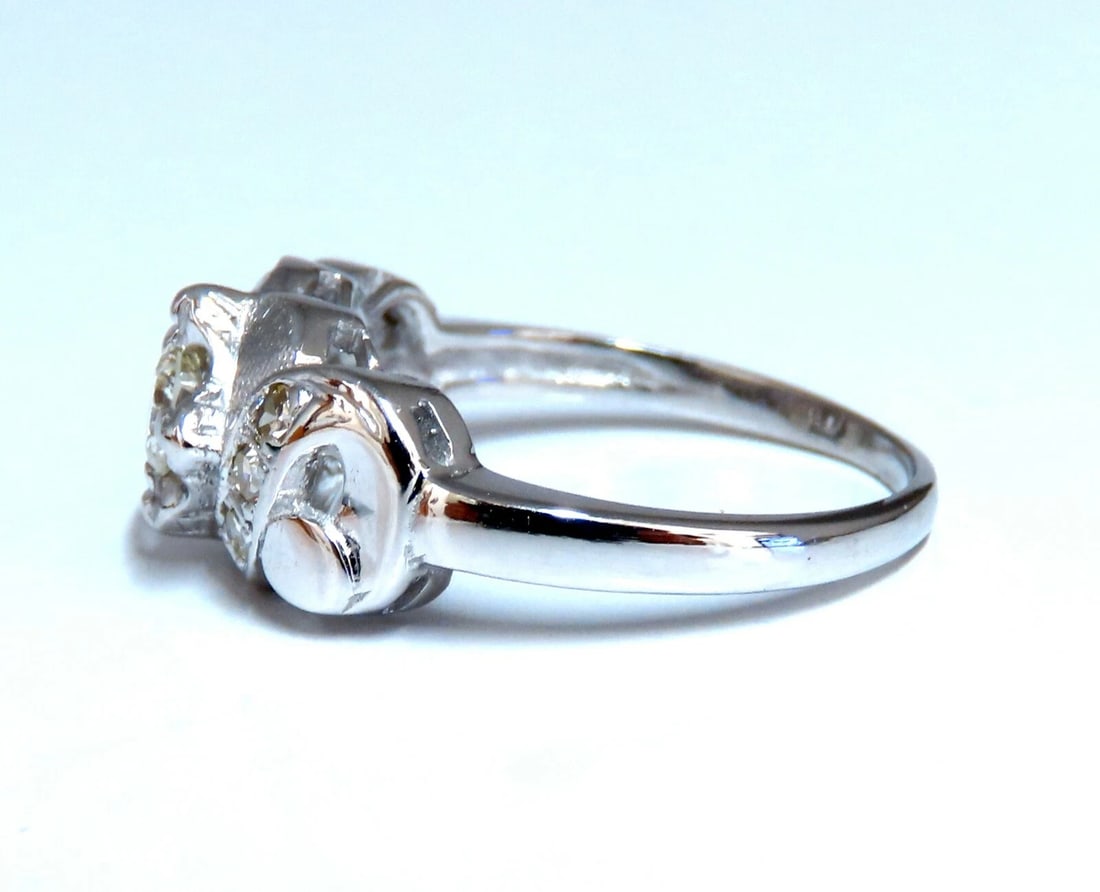 .45ct Vintage Revival Natural Diamonds Ring 14 Karat - 3