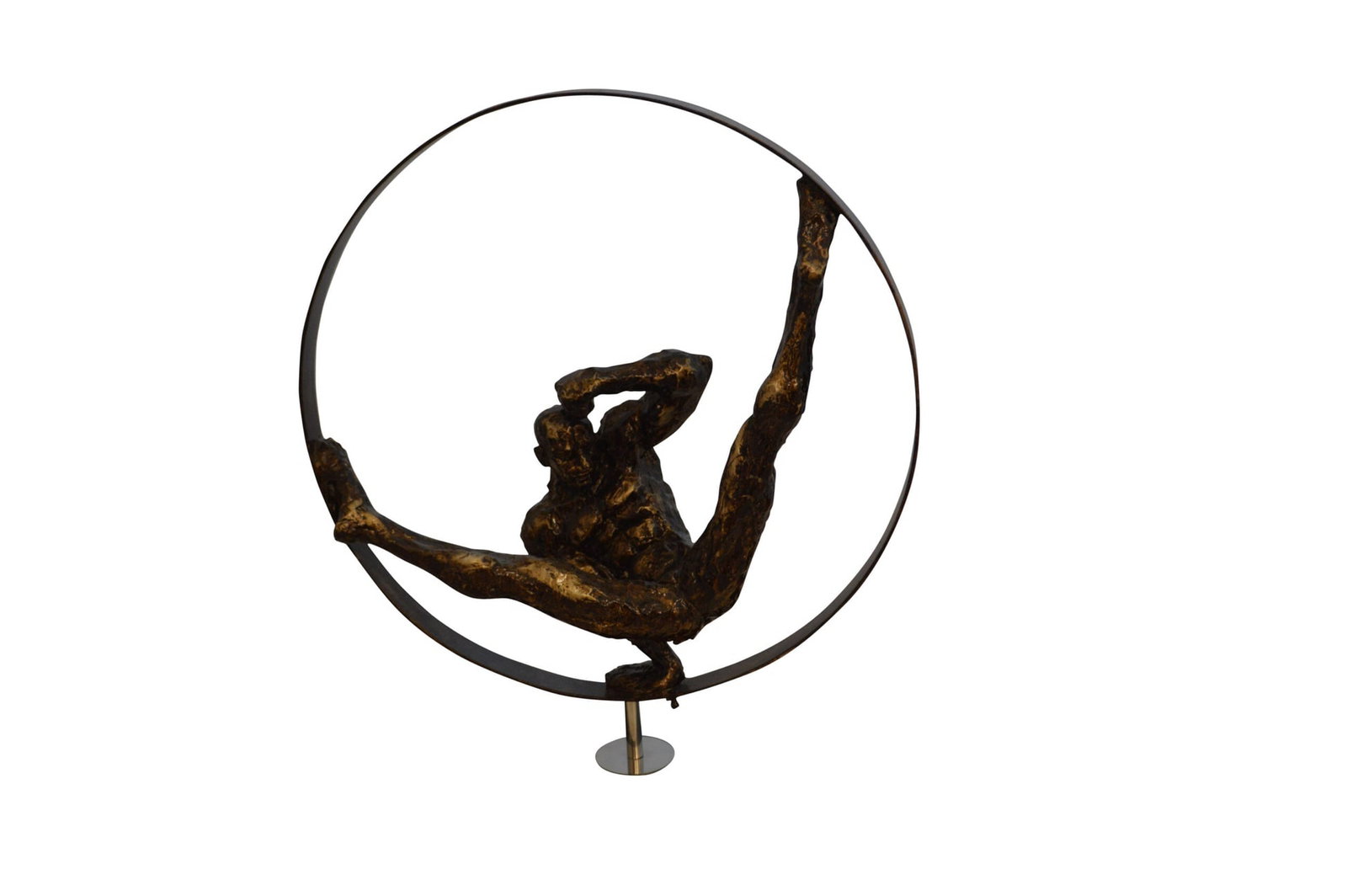 Gymnastic Resin Statue - Size: 5"L x 17"W x 22"H. (1 of 10)