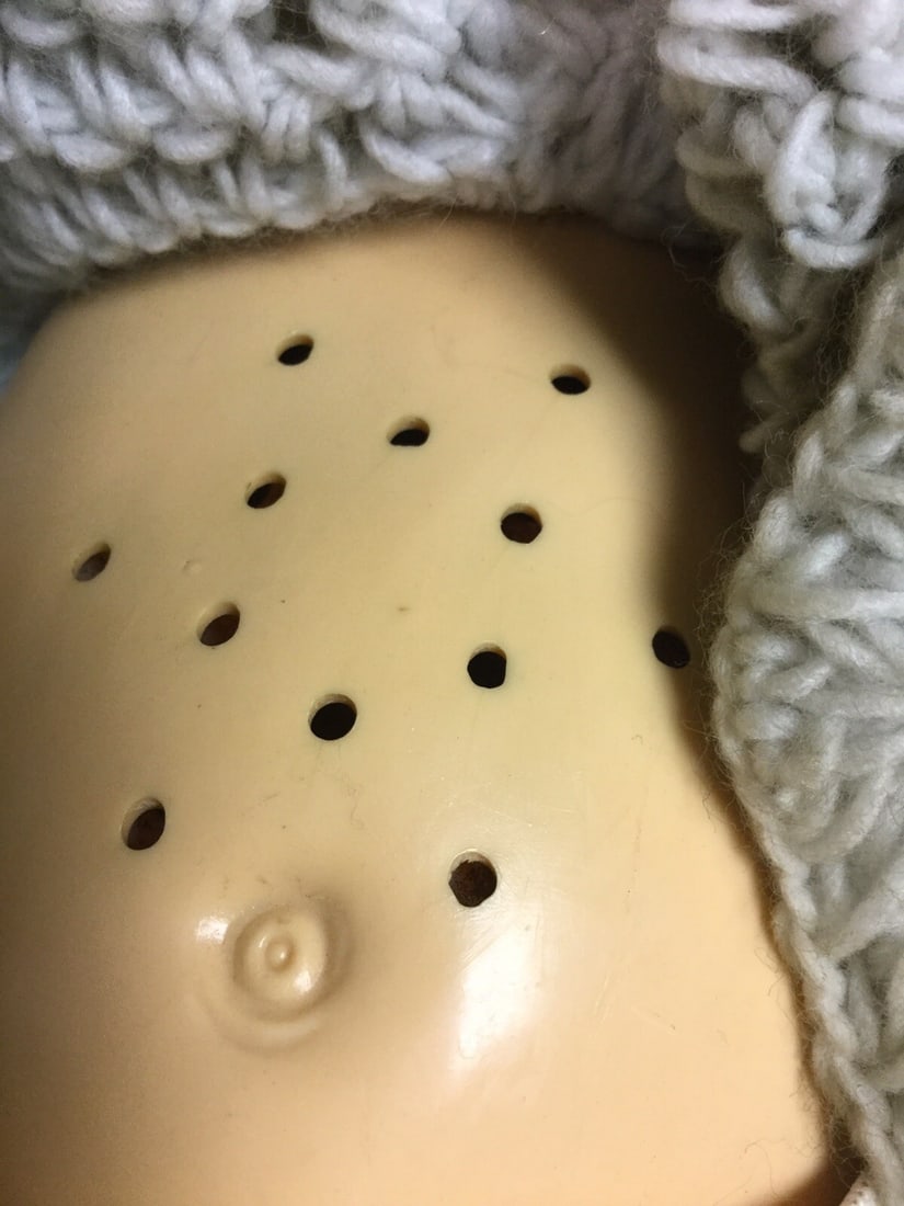 Vintage 1950s Hard Plastic Walking Doll 16" Saucy Face Toy Figure - 6