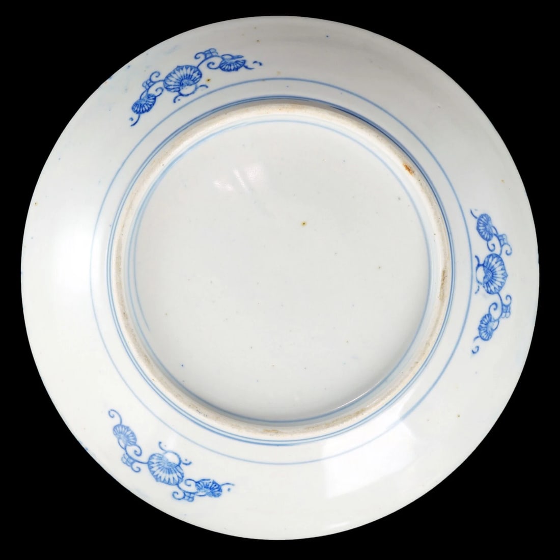 Japanese Igezara Transferware Charger c 1900 - 7