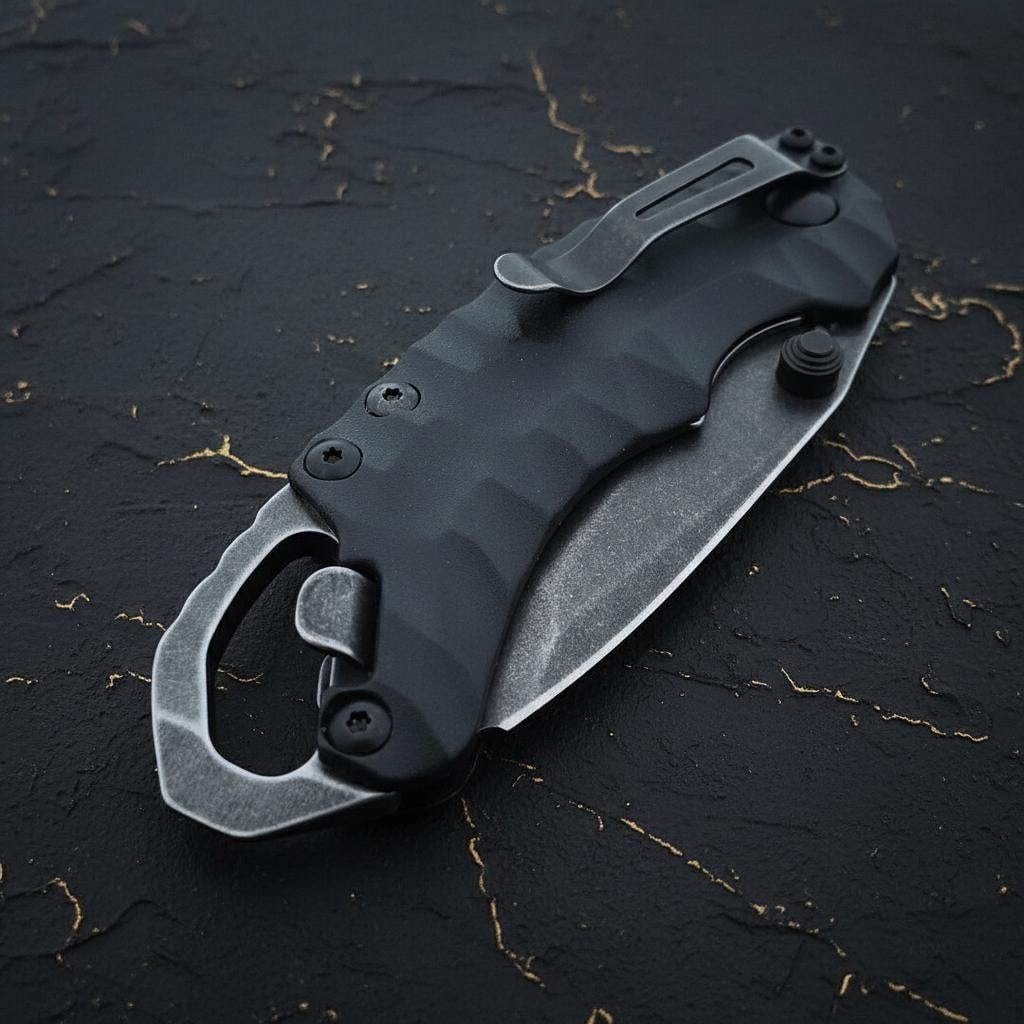 Kershaw Shuffle II Folding Tanto Knife with BlackWash Blade & Multitool GRN Handle - 7