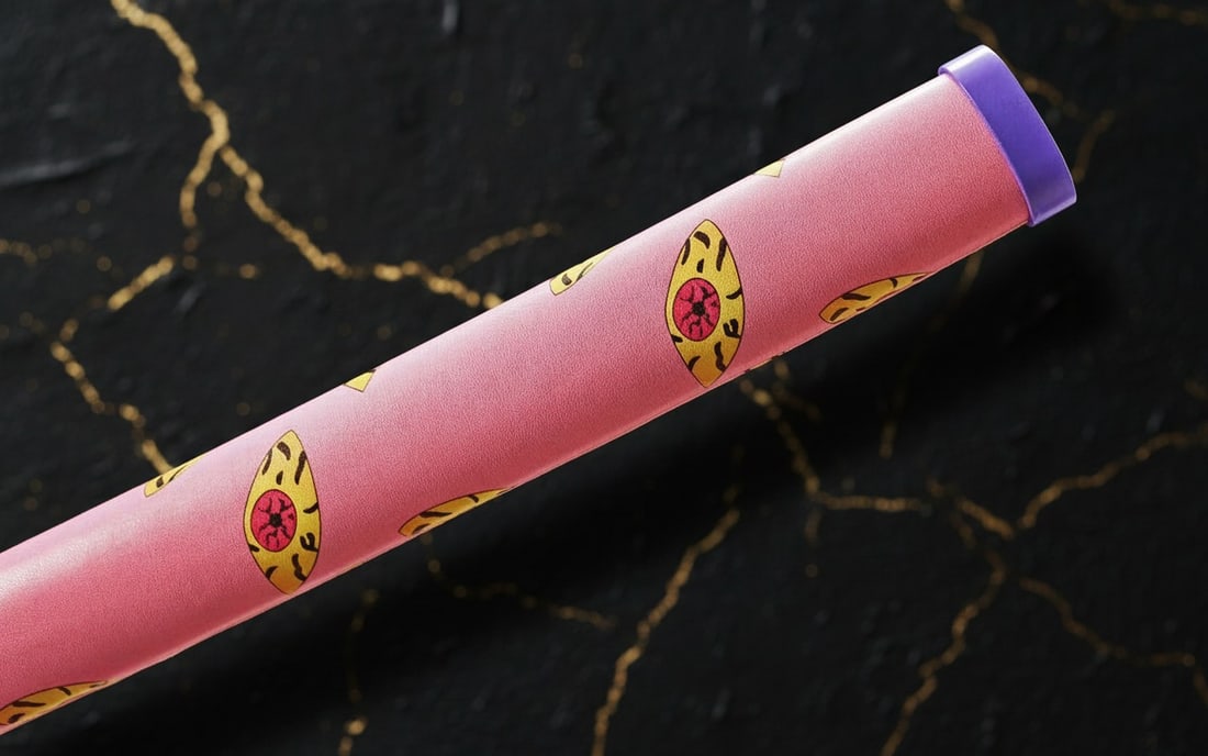 Hand-Forged 1060 Steel Anime Samurai Katana Sharp Demon Slayer Blade - 7
