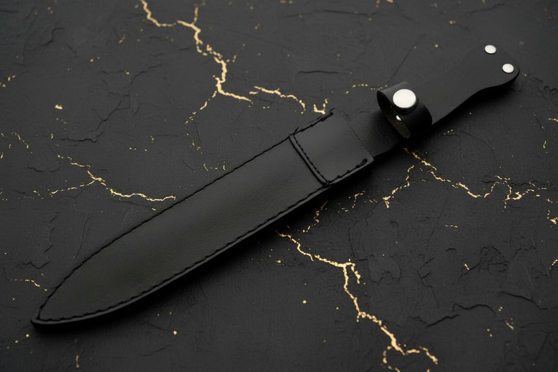 14" Stainless Steel Fixed Blade Bayonet Military Combat Knife with Sheath - 4