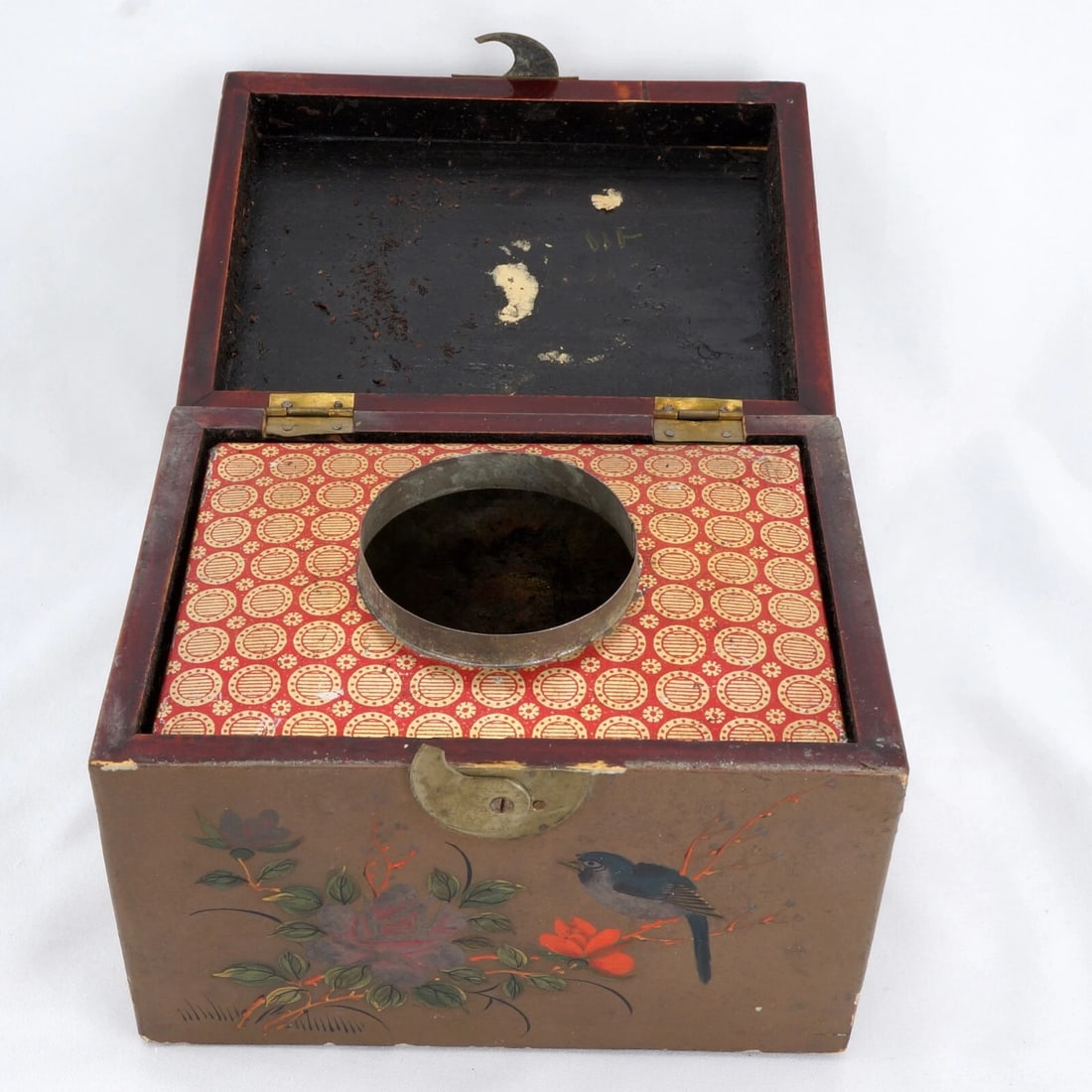 Chinese Canton TACH HEE Tea Caddy c 1920 - 3