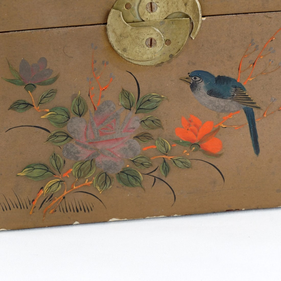 Chinese Canton TACH HEE Tea Caddy c 1920 - 6