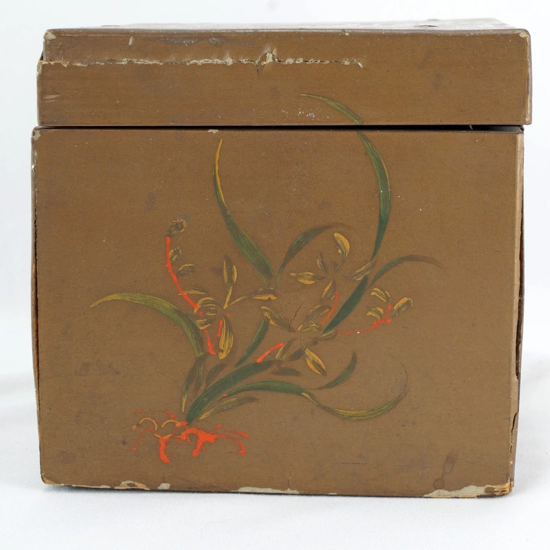 Chinese Canton TACH HEE Tea Caddy c 1920 - 8