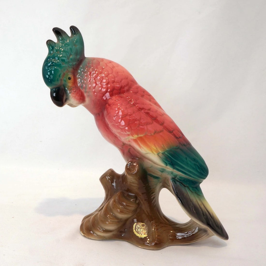 Mid Century 8" Royal Copley Cockatoo (1 of 8)