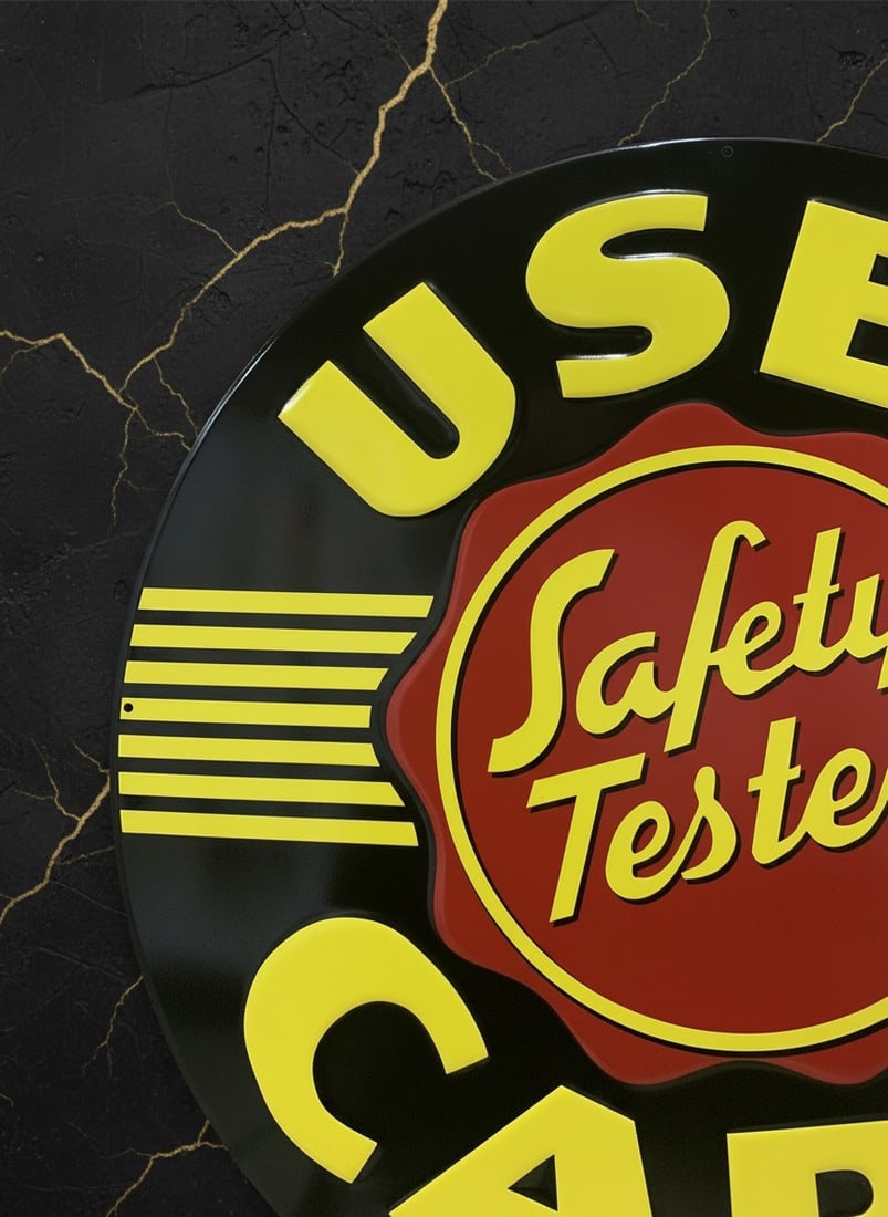 Vintage Style Metal Garage Sign Safety Tested Auto Shop Wall Decor Pub Bar - 2