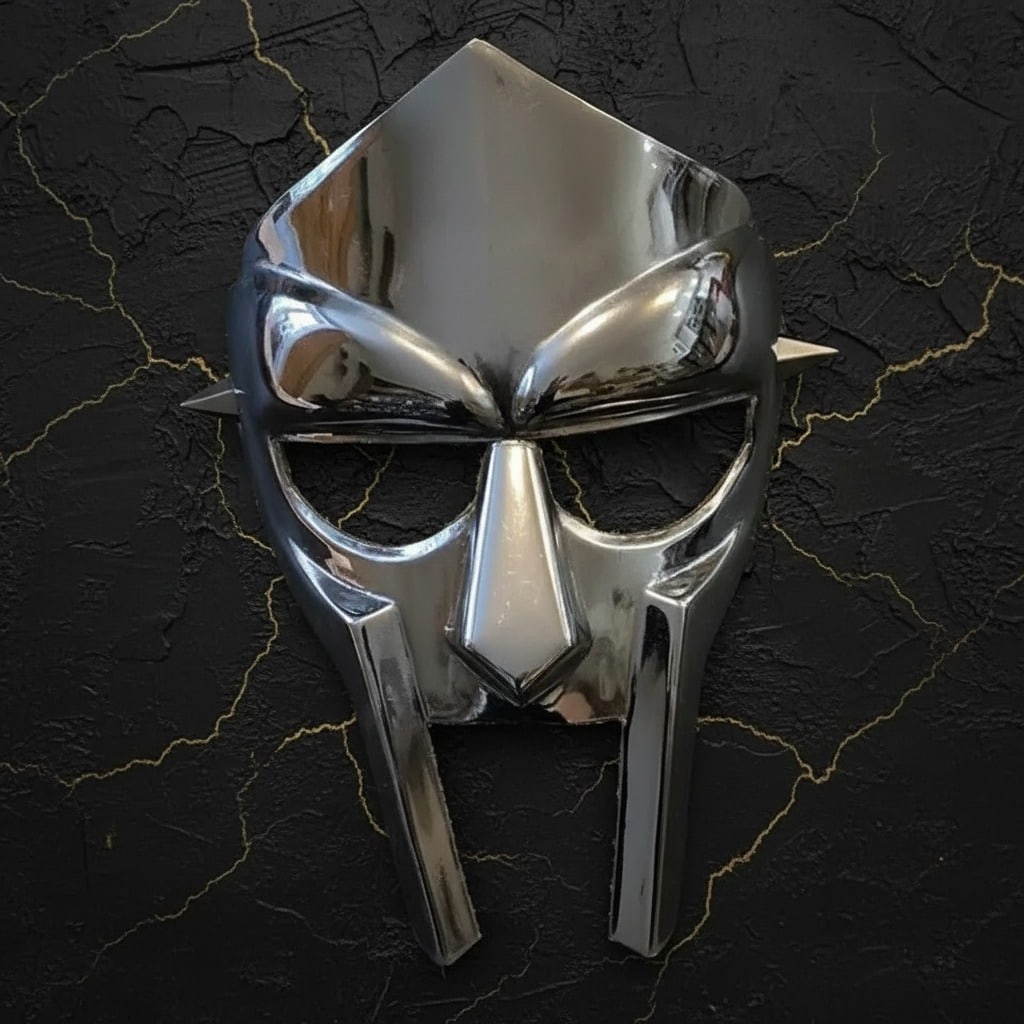 Hand-Forged Steel Medieval Face Armor Mask Mad-Villain Style Holiday Gift: Title:Hand-Forged Steel Medieval Face Armor Mask Mad-Villain Style Holiday Gift Description:This item is a versatile accessory featuring an adjustable design for a secure fit. Specifications: * Overal