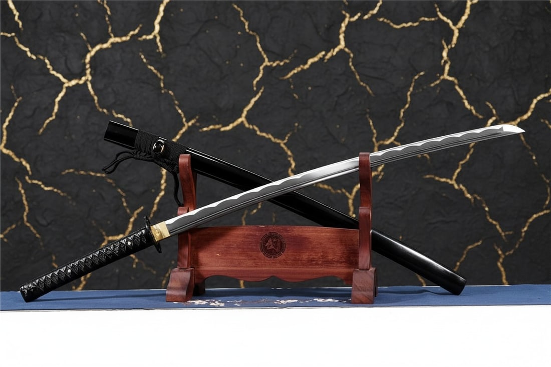 Hand Forged 1060 Carbon Steel Full Tang Sharp Japanese Samurai Katana Sword - 2