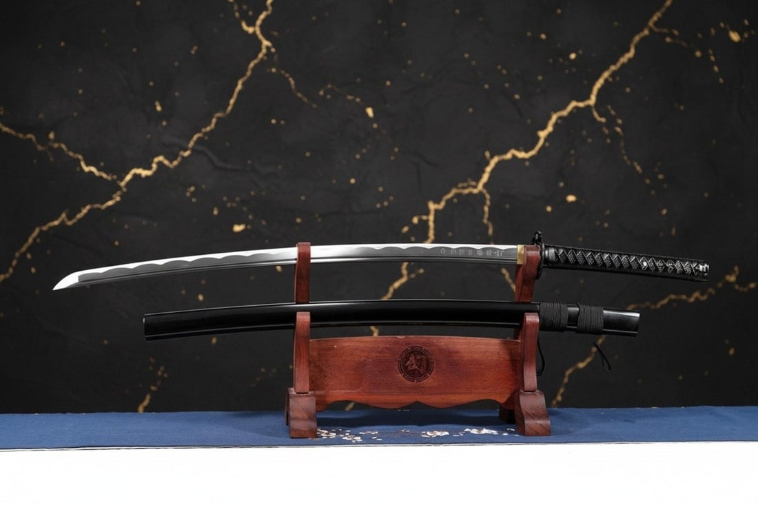 Hand Forged 1060 Carbon Steel Full Tang Sharp Japanese Samurai Katana Sword - 3