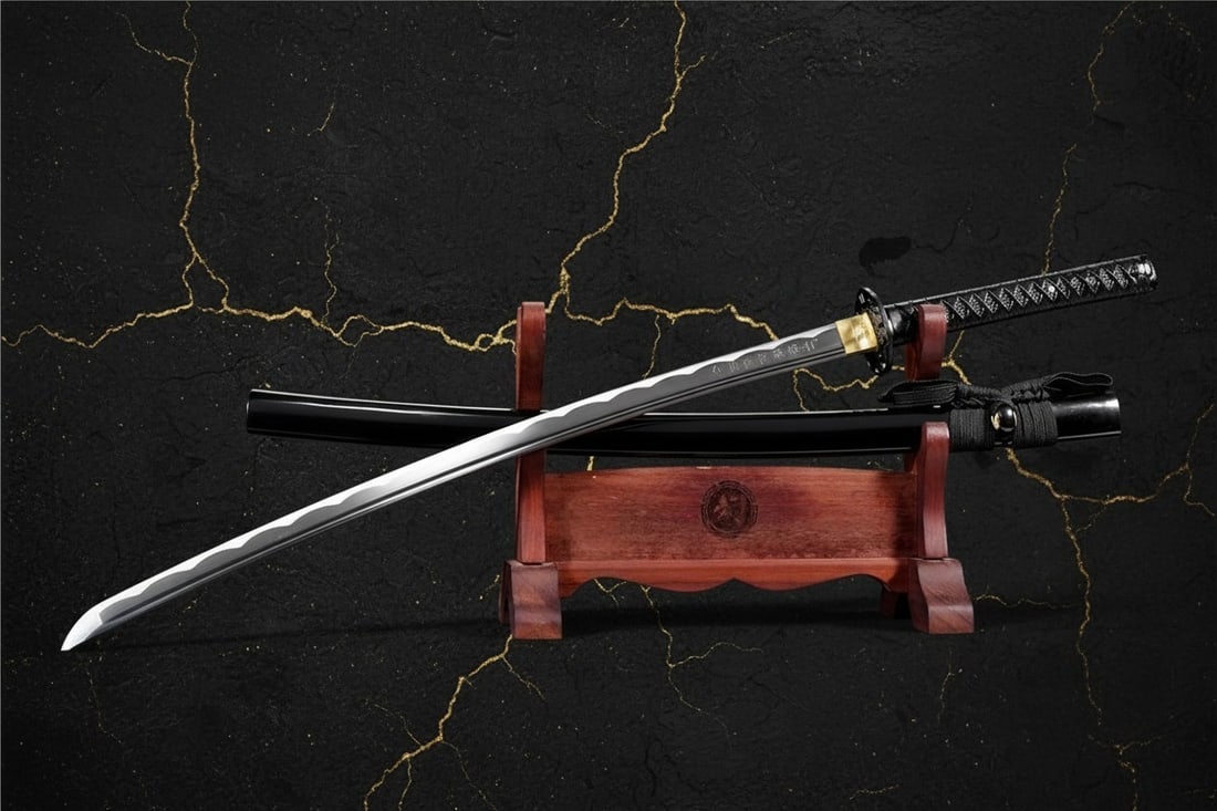 Hand Forged 1060 Carbon Steel Full Tang Sharp Japanese Samurai Katana Sword - 8