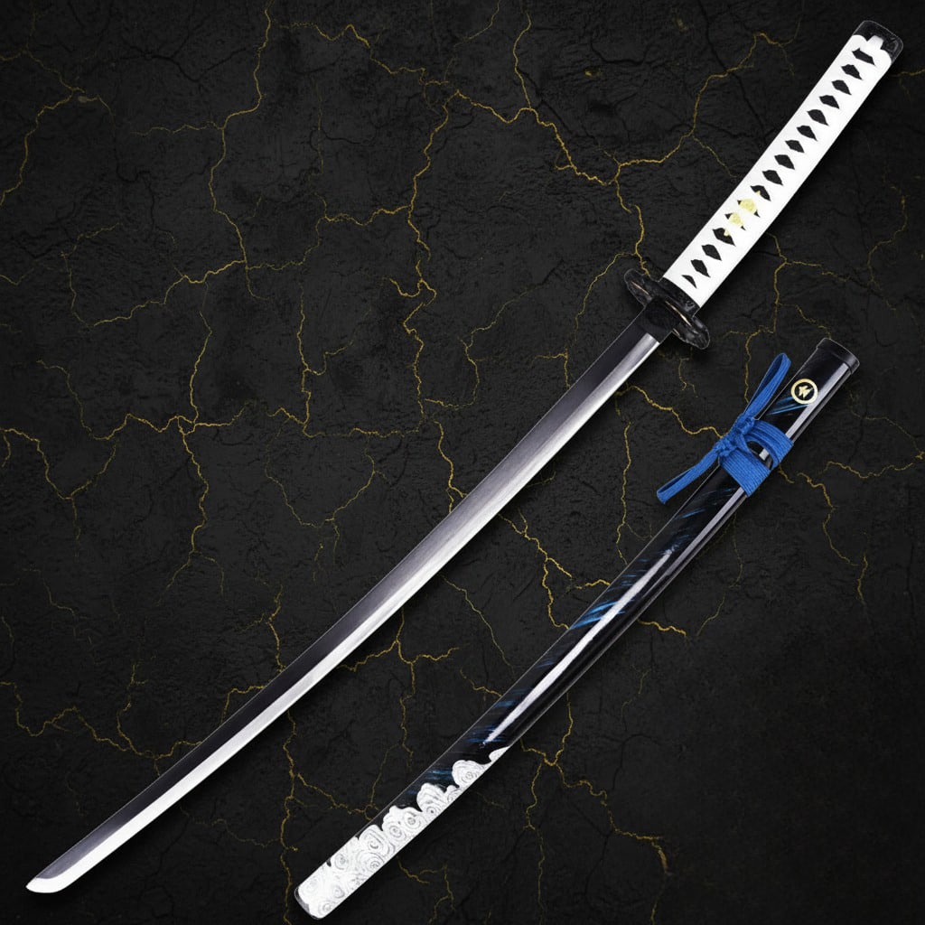Hand-Forged Samurai Blade Inspired by Tsushima Warrior Steel Weapon - 3