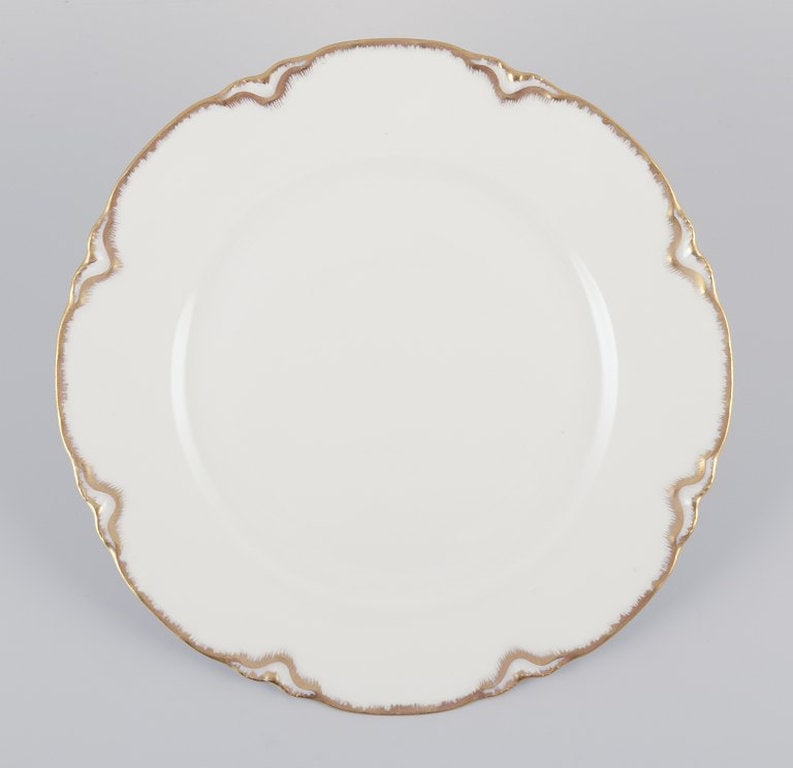 Limoges, France. A set of five 'Haviland' porcelain dinner plates. 1930s/40s. - 2