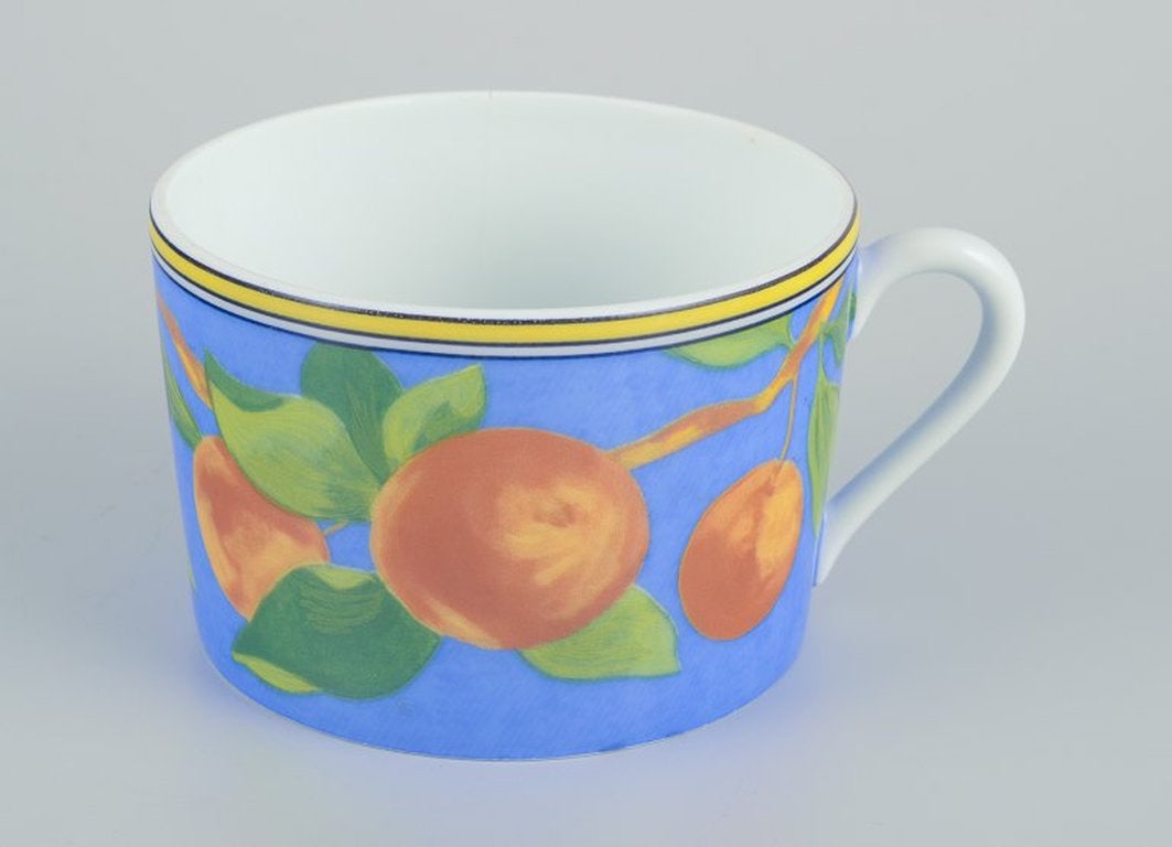 Limoges / Laure Japy, Paris. Six coffee cups and a sugar bowl in porcelain. 1994-1997. - 5