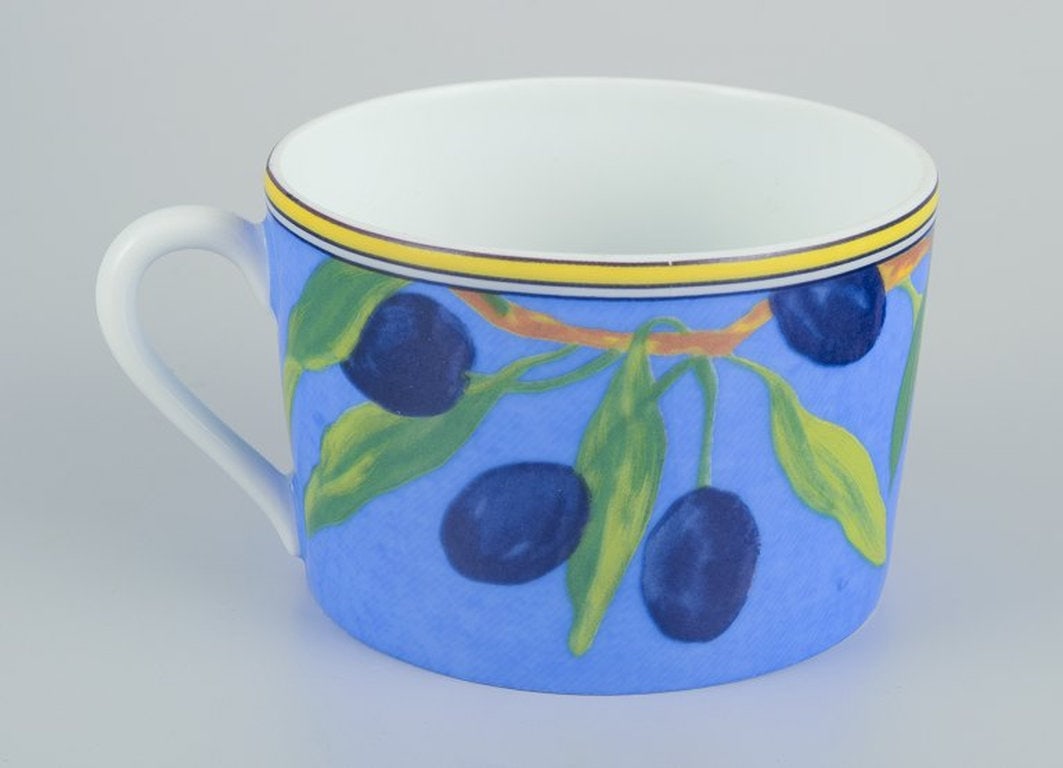 Limoges / Laure Japy, Paris. Six coffee cups and a sugar bowl in porcelain. 1994-1997. - 6