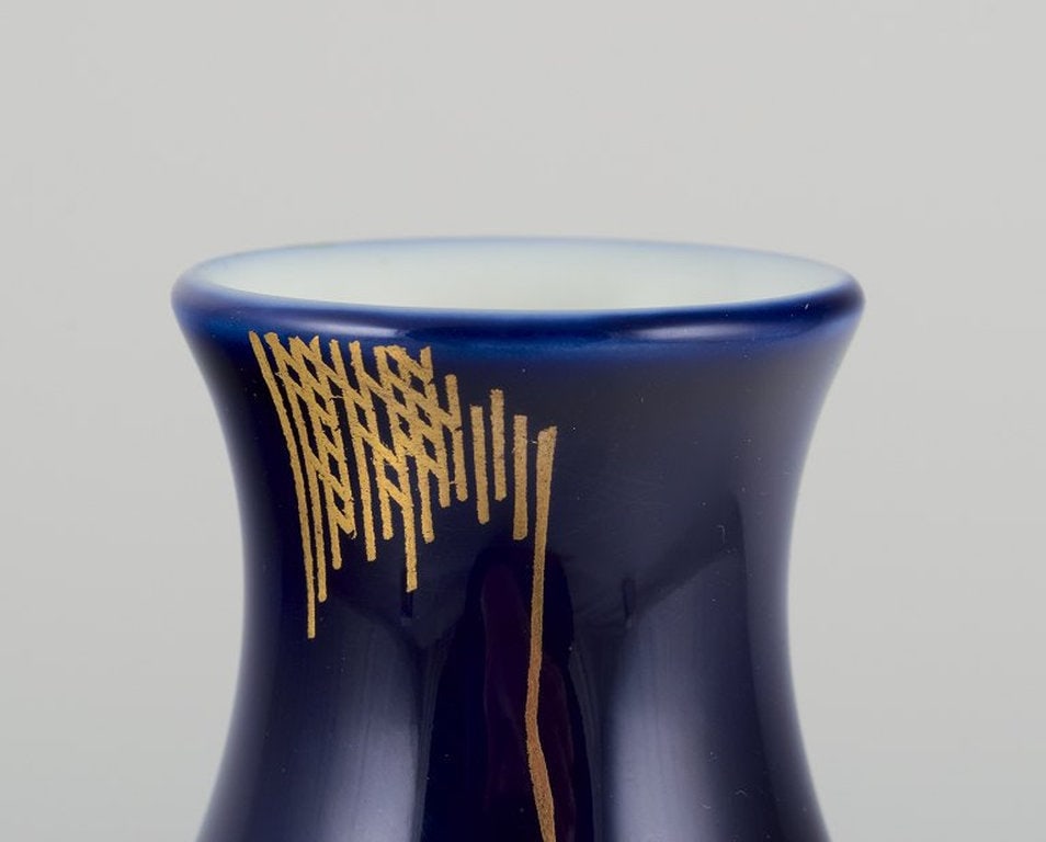 James Guitet for Sevres, France. Large unique porcelain vase. 1970. - 2