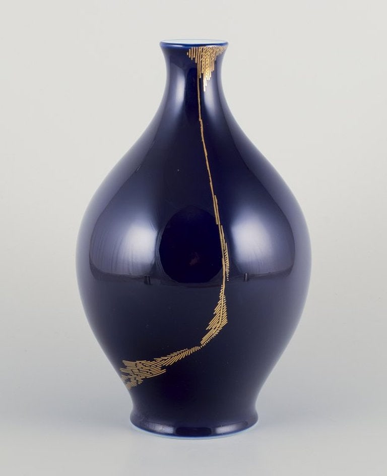 James Guitet for Sevres, France. Large unique porcelain vase. 1970. - 7