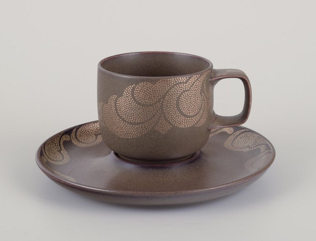 Timo Sarpaneva for Rosenthal, Germany. Six 'Kaari' coffee cups and saucers. Porcelain. 1980s. - 2