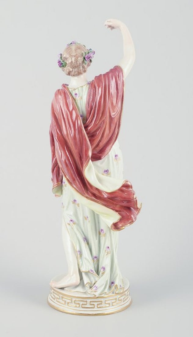 Meissen, Germany. Porcelain figure of flora. Late 1800s. - 6