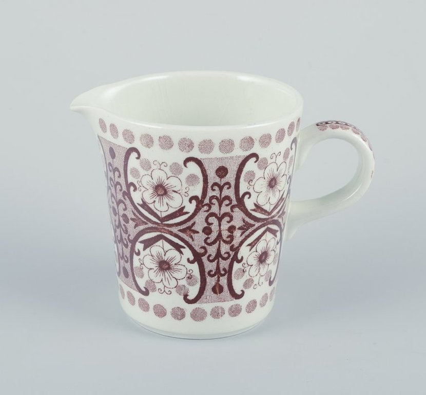 Raija Uosikkinen for Arabia, Finland. A set of five 'Ali' coffee cups with saucers, sugar bowl and - 3