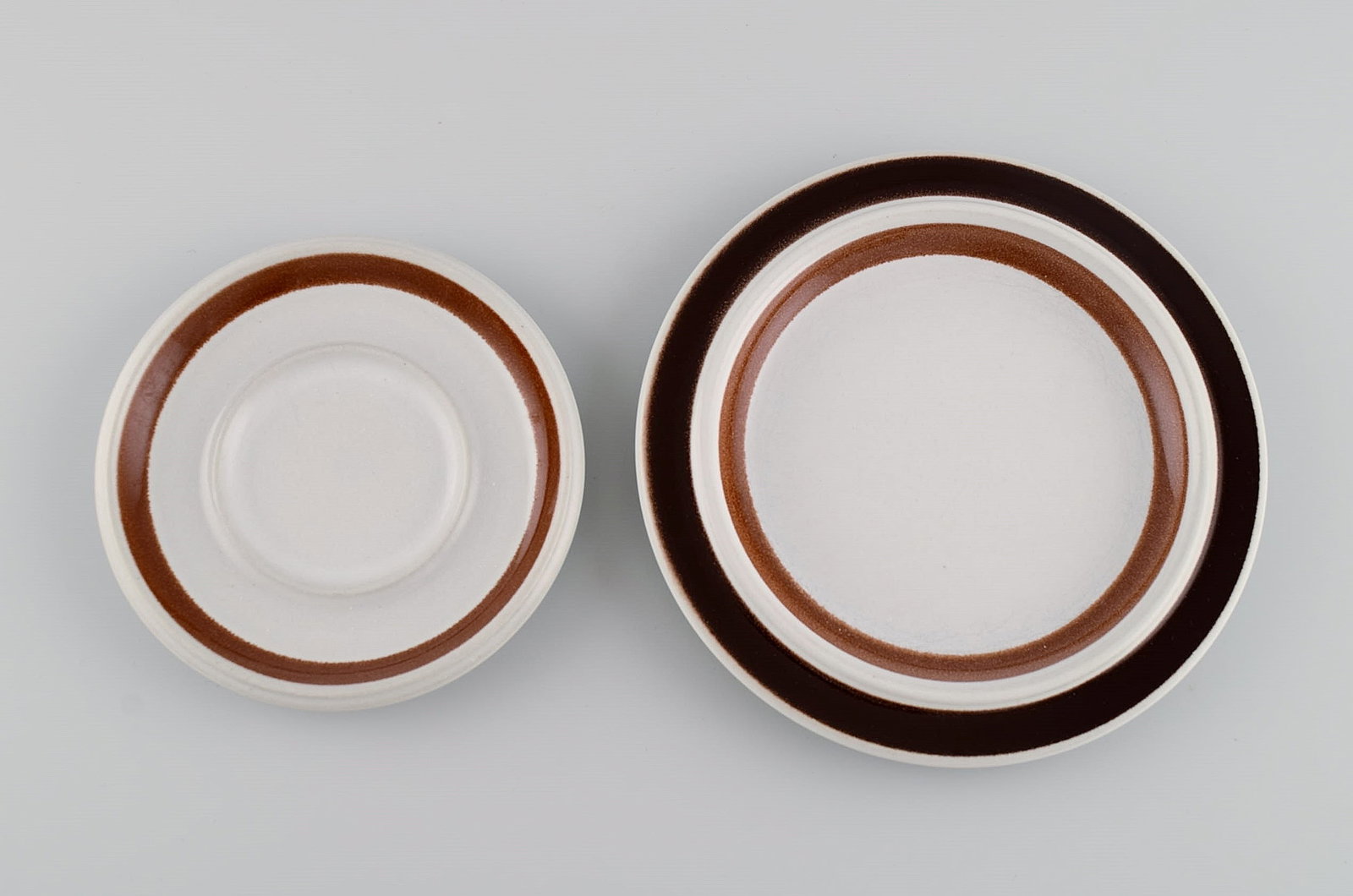 Ulla Procope (1921-1968) for Arabia. Thyme coffee service in hand-painted stoneware for four people. - 4