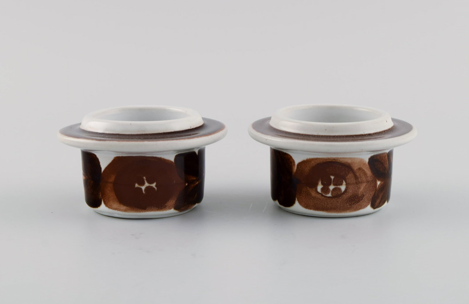 Ulla Procope (1921-1968) for Arabia. Thyme coffee service in hand-painted stoneware for four people. - 7