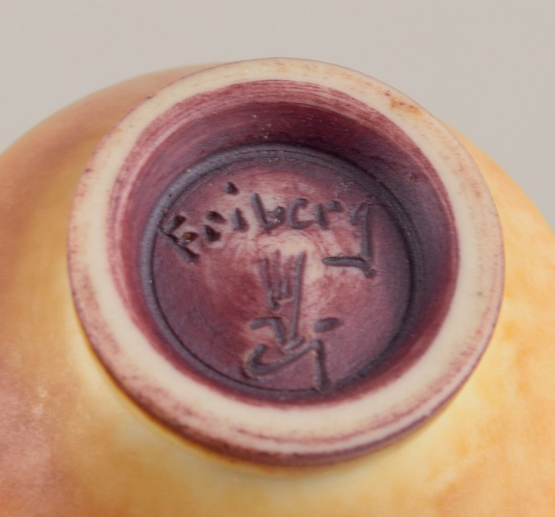 Berndt Friberg for Gustavsberg Studio. Miniature vase with narrow neck in glazed ceramic. - 7