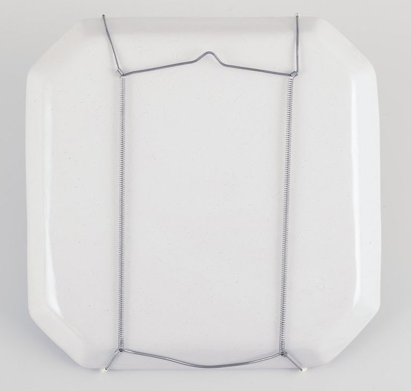 Bjørn Wiinblad, Det Blå Hus, Denmark. Unique octagonal ceramic bowl/wall relief. 1974. - 8