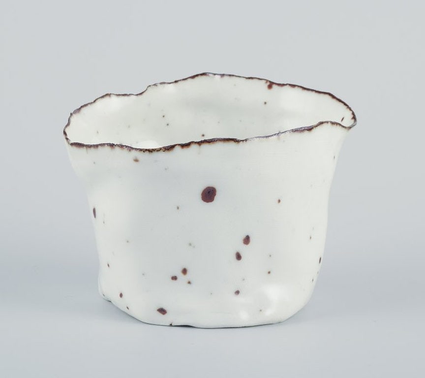 Royal Copenhagen. Unique ceramic vase. Ca. 1980s - 2
