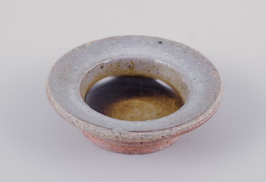 Nils Kähler for Kähler, Denmark. A set of six small stoneware bowls in various colors. - 7