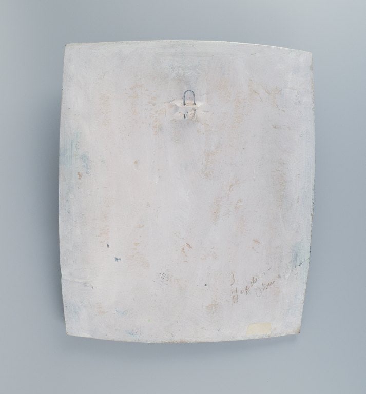 Jeppe Hagedorn-Olsen (1902-1996), relief in stoneware with abstract motifs. - 4