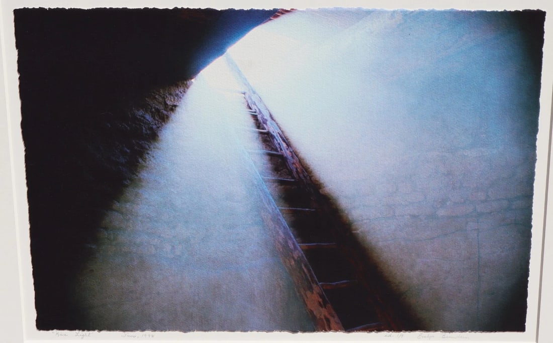 Evelyn Bernstein Kiva Light Taos N.M. 1998 Edition of 9 Photographic Lithograph - 3