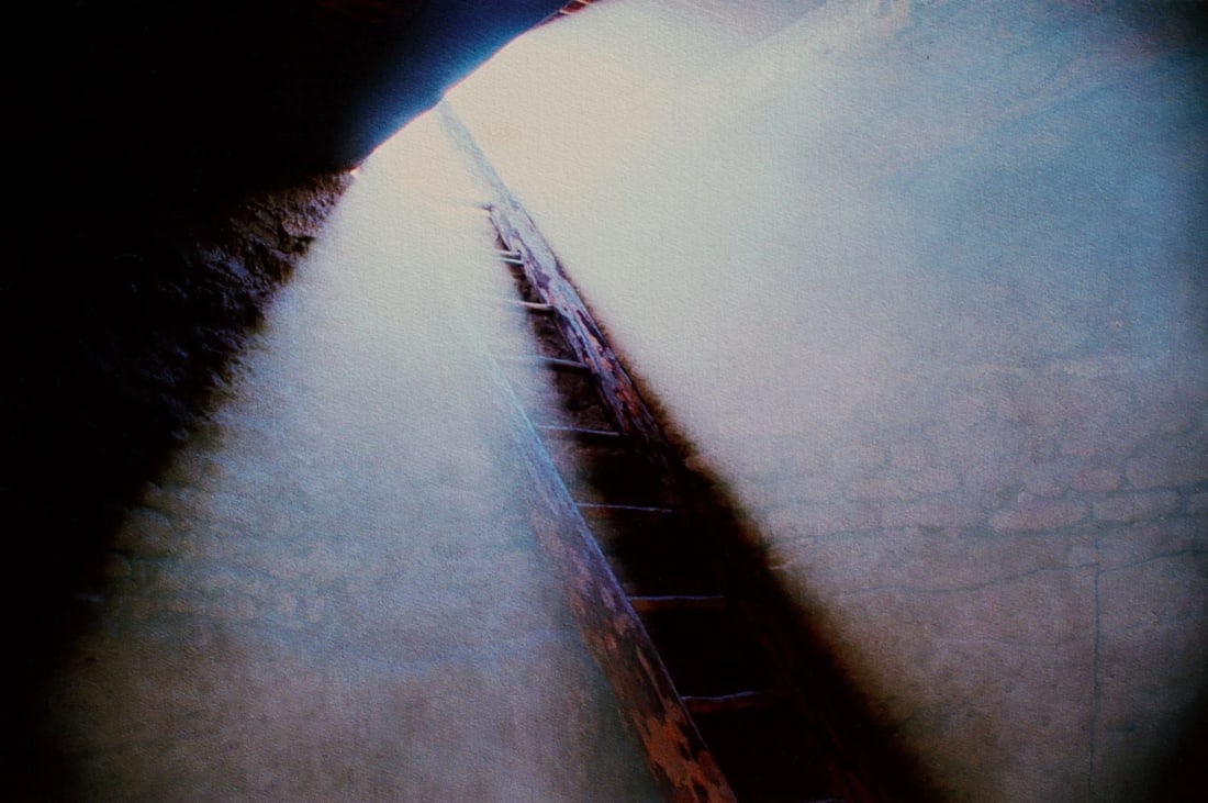 Evelyn Bernstein Kiva Light Taos N.M. 1998 Edition of 9 Photographic Lithograph - 4