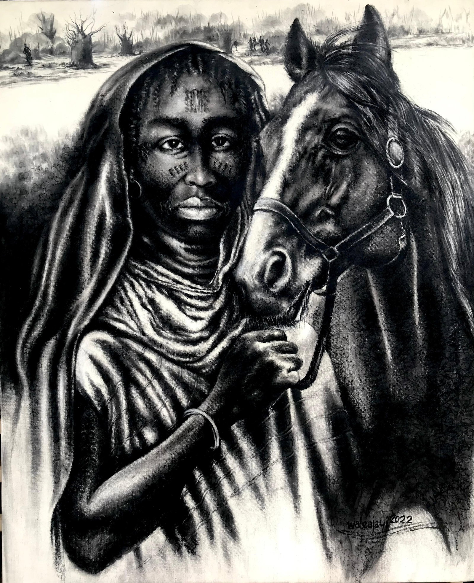 Wale Ajayi, Princess from the Savannah, 2022 - 5