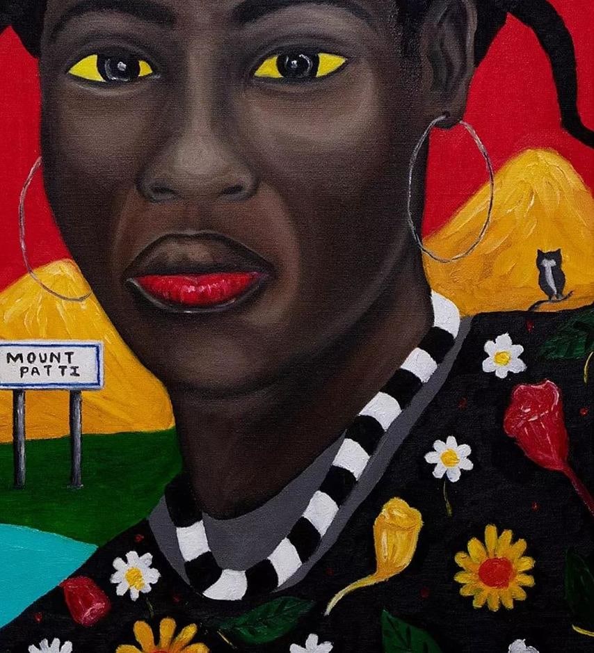 Daniel Oguche Junior, Girl On A Hill, 2022 - 2