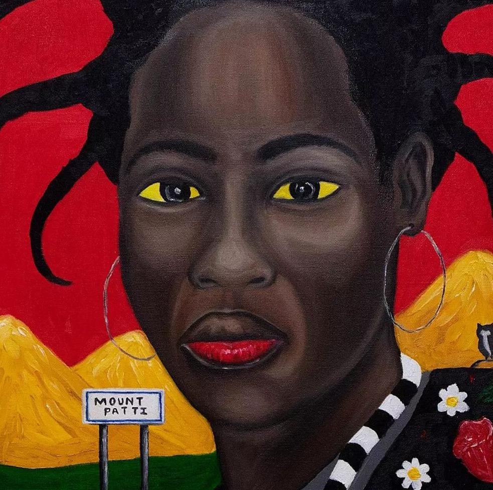 Daniel Oguche Junior, Girl On A Hill, 2022 - 3
