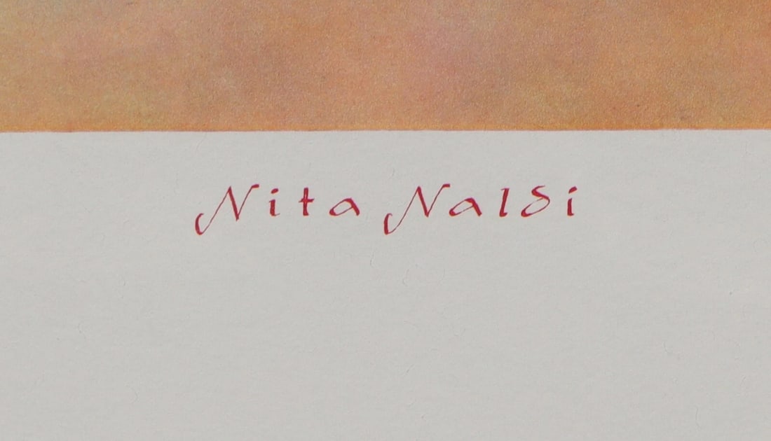ALBERTO VARGAS Lithograph NITA NALDI 1979 Authentic Signed Proxy Ed of 500 COA - 6