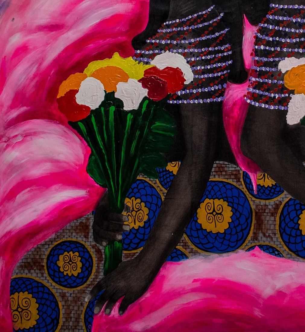 Paul Ayihawu, Beflowered II, 2022 - 2