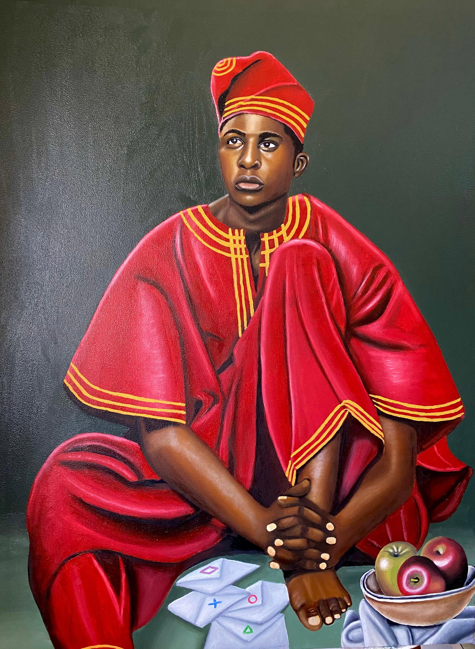 Tolulope Adigbo, Contemplating Abundance, 2023 - 5